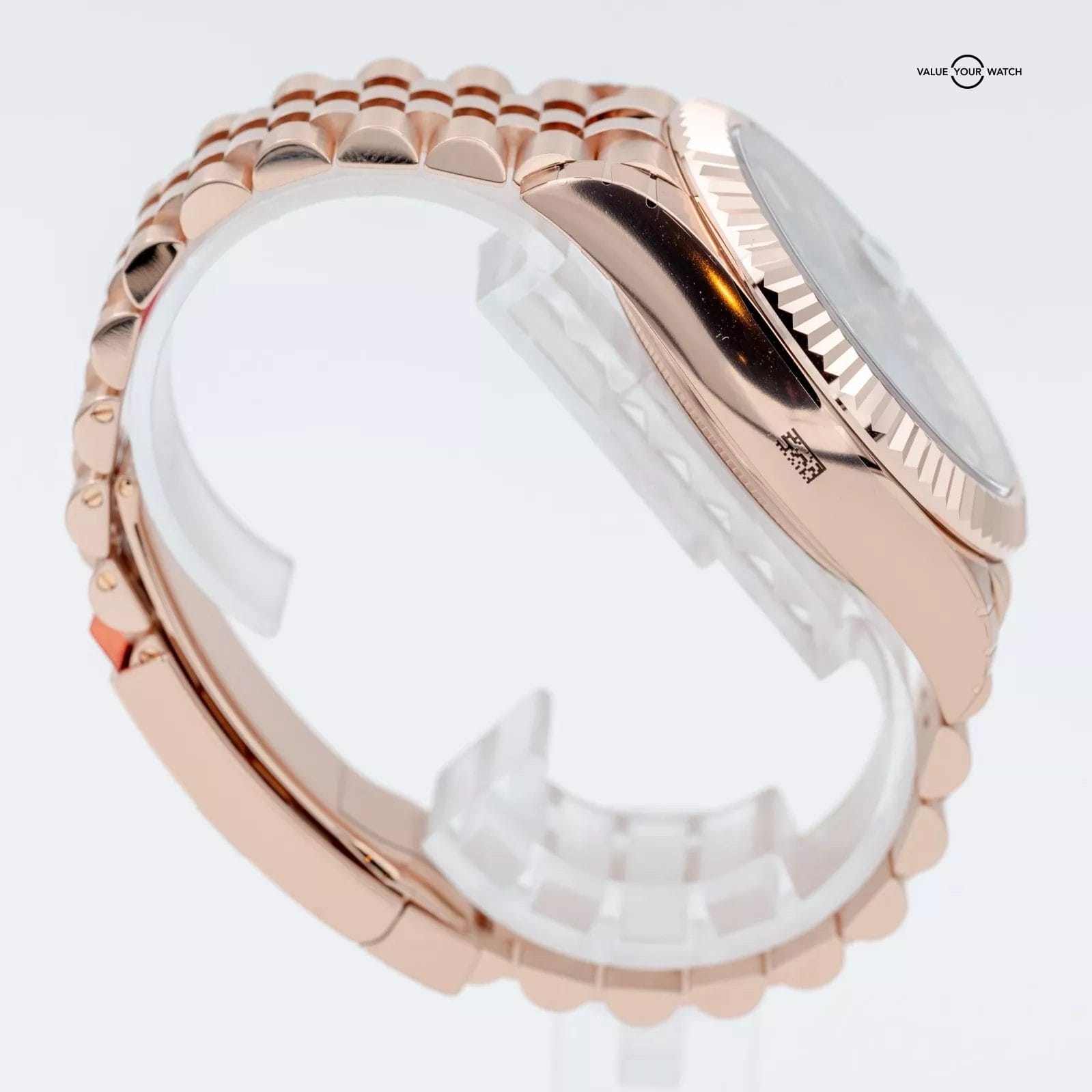 NEW 2025 Rolex Sky-Dweller 336935 Blue Saros 18kt Rose Gold Jubilee w/ STICKERS - Image 4