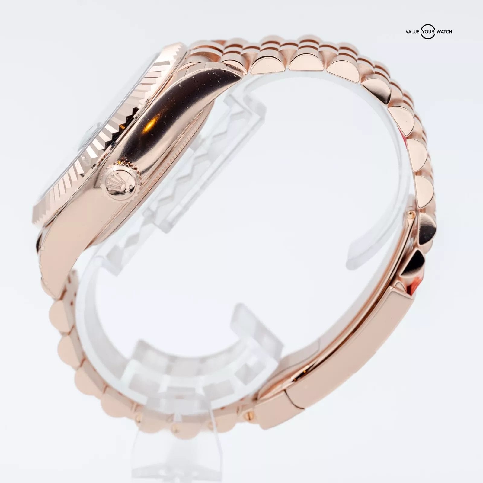 NEW 2025 Rolex Sky-Dweller 336935 Blue Saros 18kt Rose Gold Jubilee w/ STICKERS - Image 5