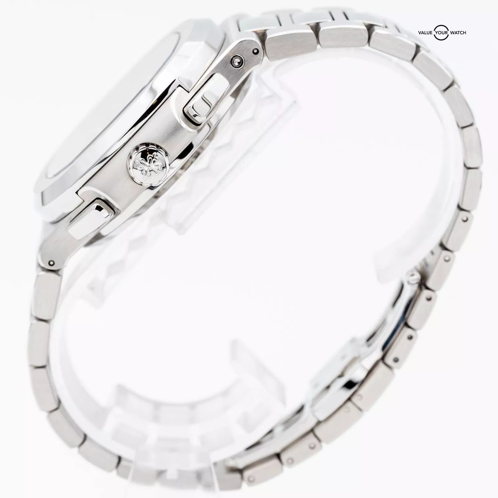 2024 Patek Philippe Nautilus 5990/1A-011 Blue Dial Travel Time Chronograph - Image 12