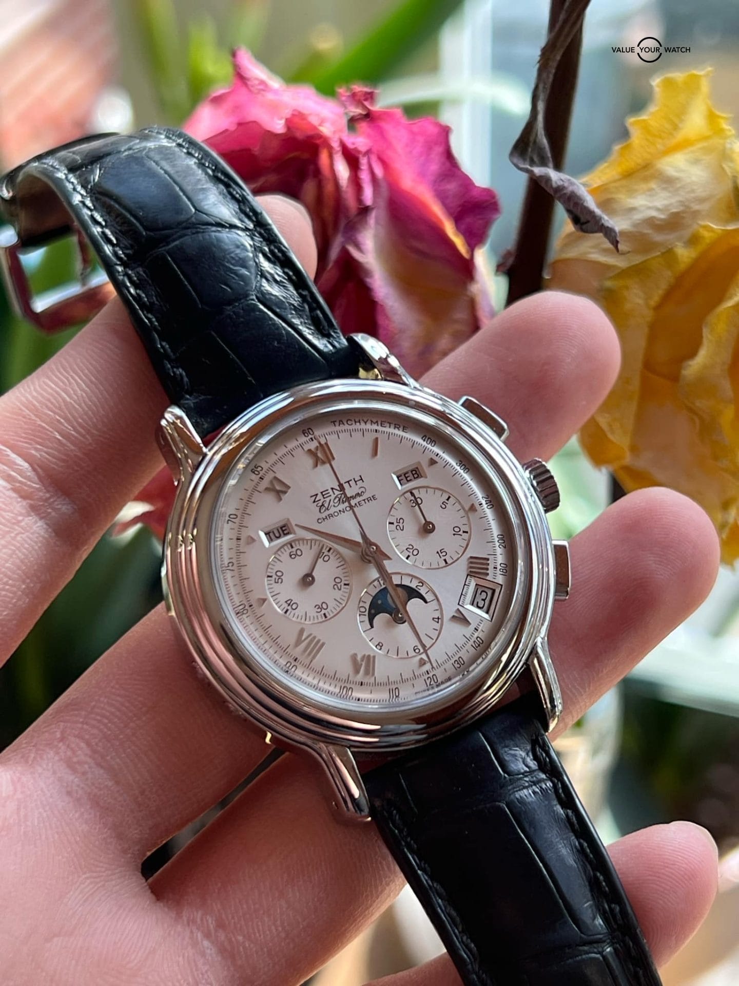Zenith El Primero Triple Date Moonphase 02.0240.410 (2002)