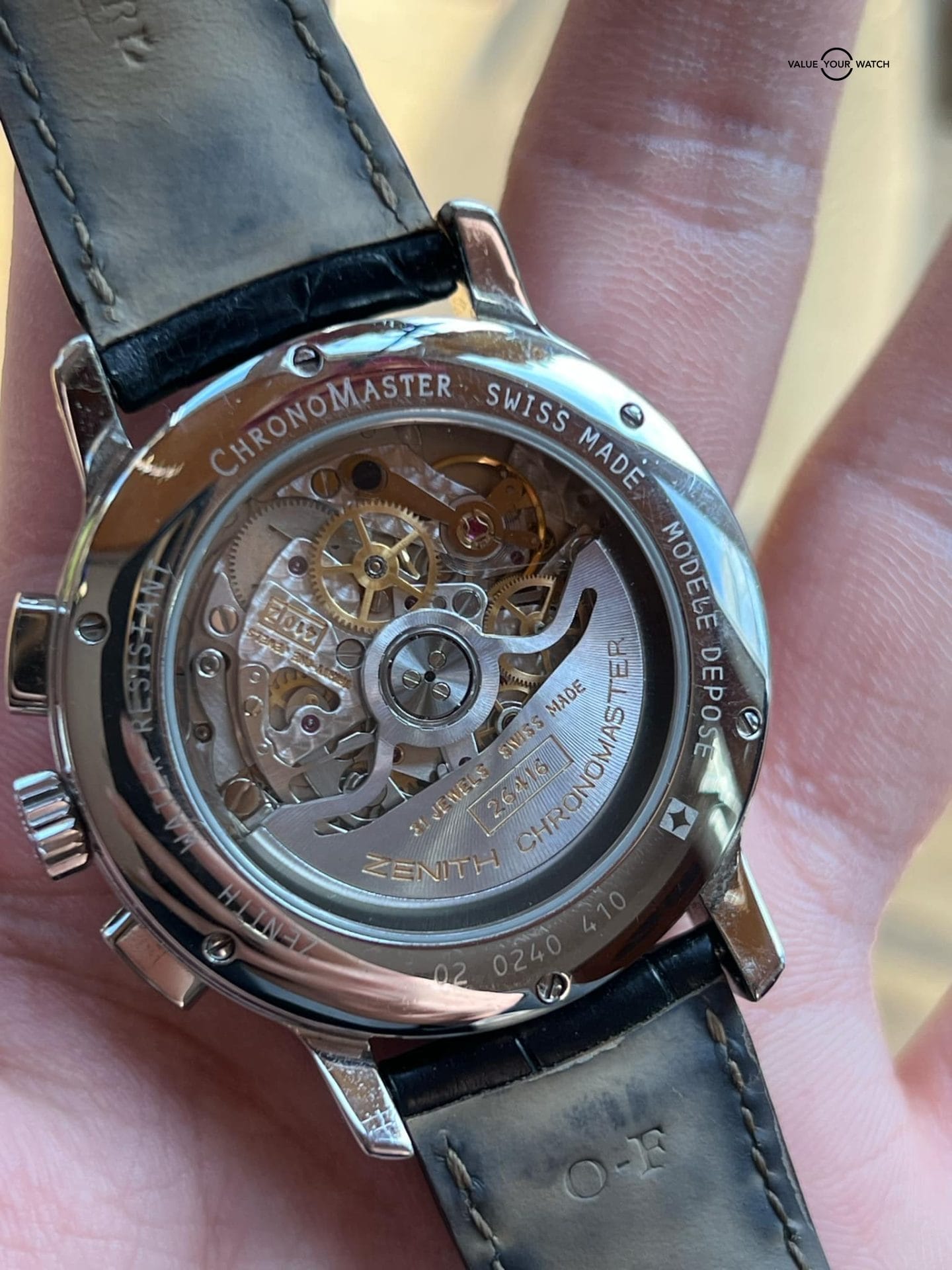 Zenith El Primero Triple Date Moonphase 02.0240.410 (2002) - Image 2