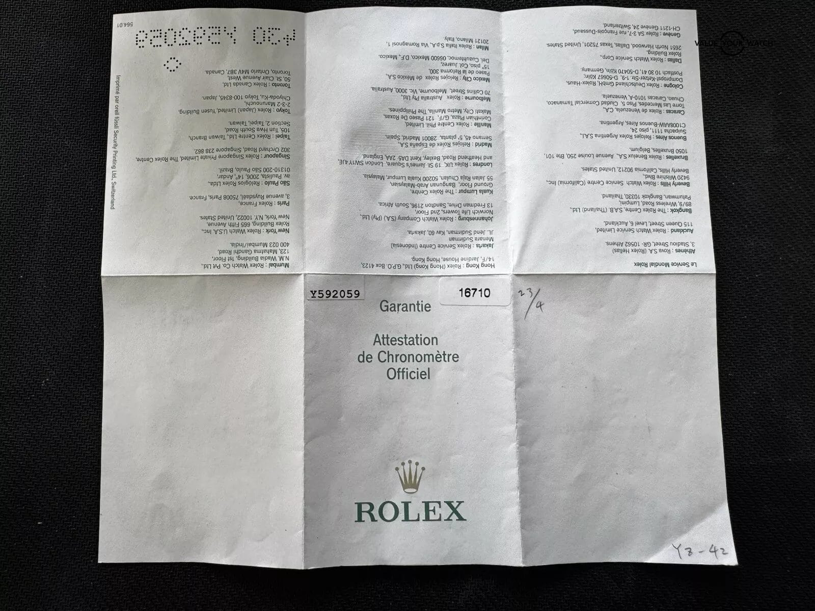 Rolex GMT-Master II 16710 Pepsi With Papers 2003a - Image 2