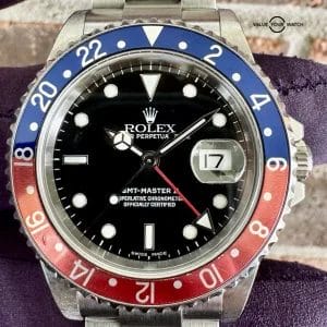 Rolex GMT-Master II 16710 Pepsi With Papers 2003a