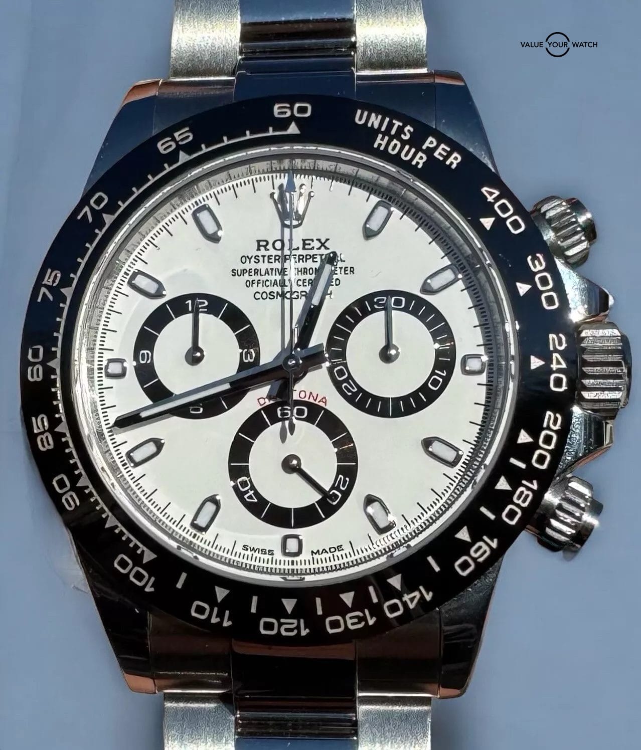 Rolex Cosmograph Daytona White Panda 116500LN 2018 Complete Box