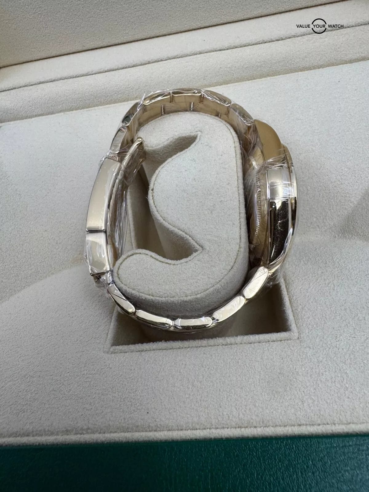 WHITE TAG MINT PAPERS Rolex Daytona GREEN “JOHN MAYER” DIAL 40mm 18K 116508 - Image 5