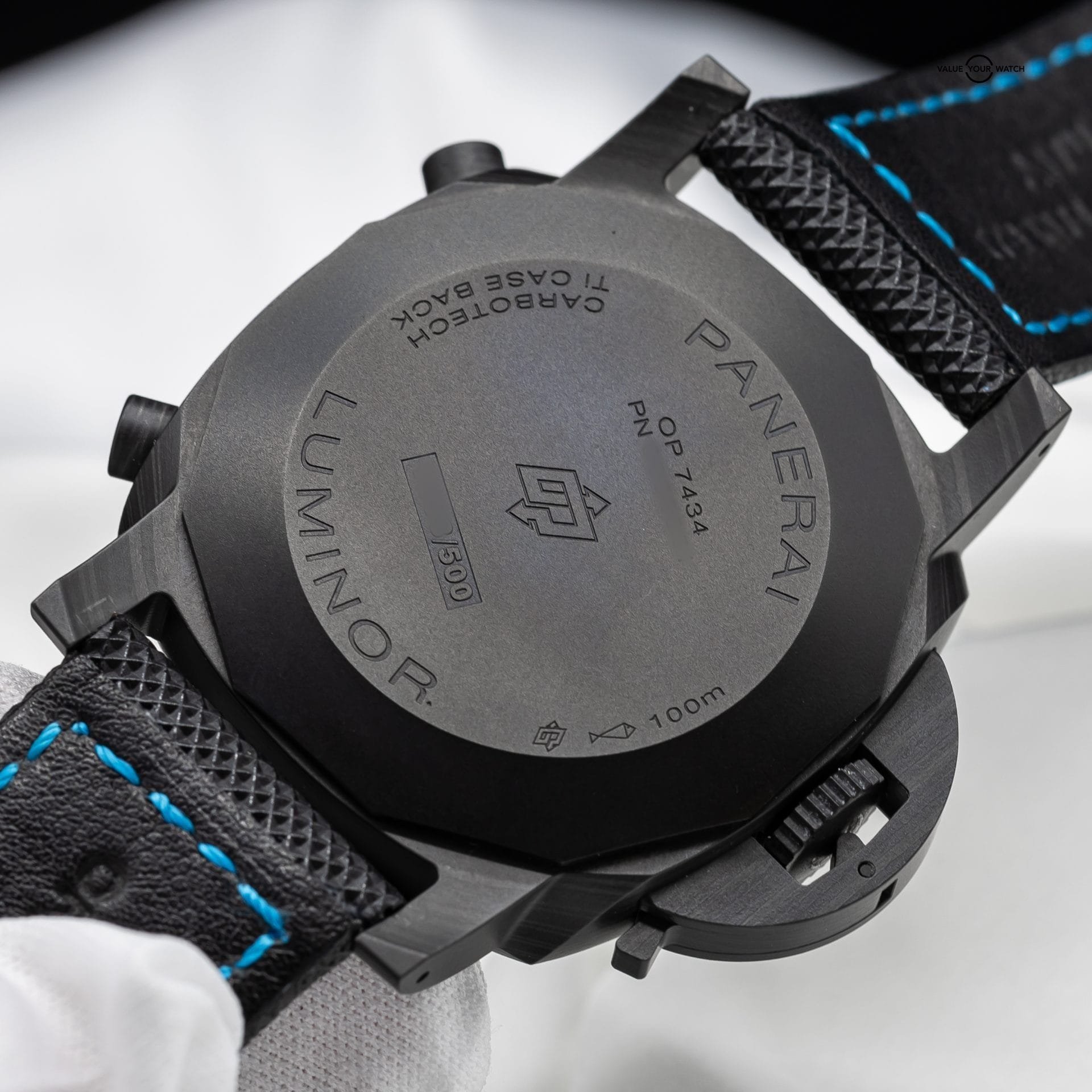 2023 Panerai Luminor Chrono Carbotech 44mm PAM01219 Box & Papers Excellent Cond - Image 8