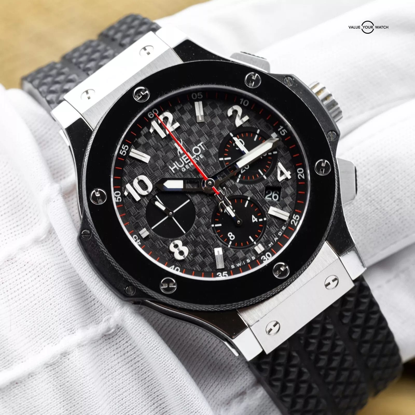 Hublot Big Bang Ceramic Steel Chronograph 44mm Carbon Fiber 301.SB.131.RX - Image 3