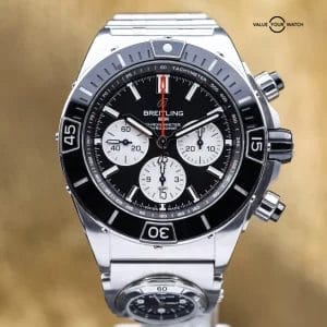 Breitling Super Chronomat B01 44 UTC Black Dial Steel 44mm AB0136 – 2022
