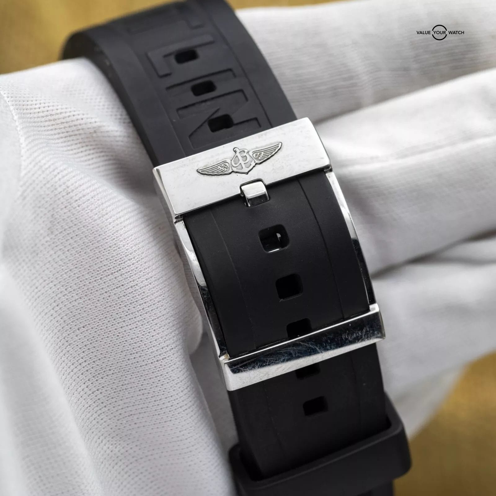 Breitling Super Avenger 2 Black Dial Stainless Steel 48mm - A13371 - Image 7