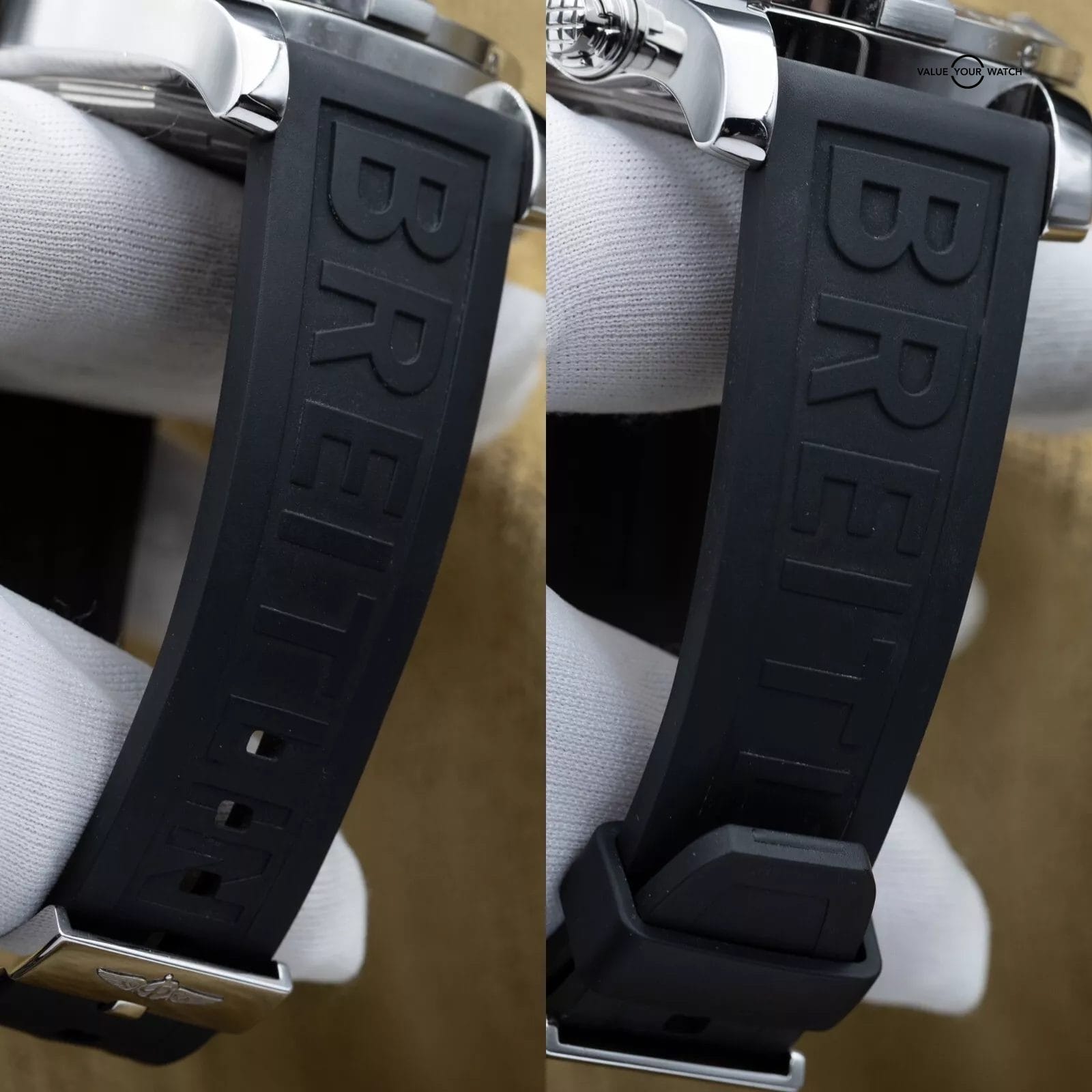 Breitling Super Avenger 2 Black Dial Stainless Steel 48mm - A13371 - Image 14