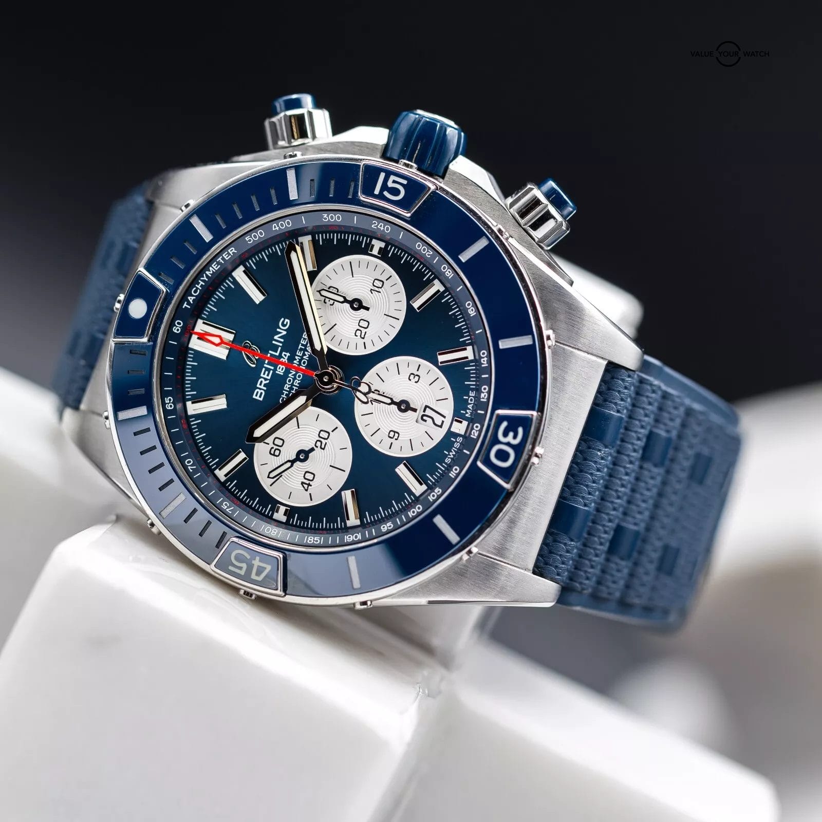 Breitling Super Chronomat B01 44 Blue Dial 44mm Chronograph AB0136 - 2023
