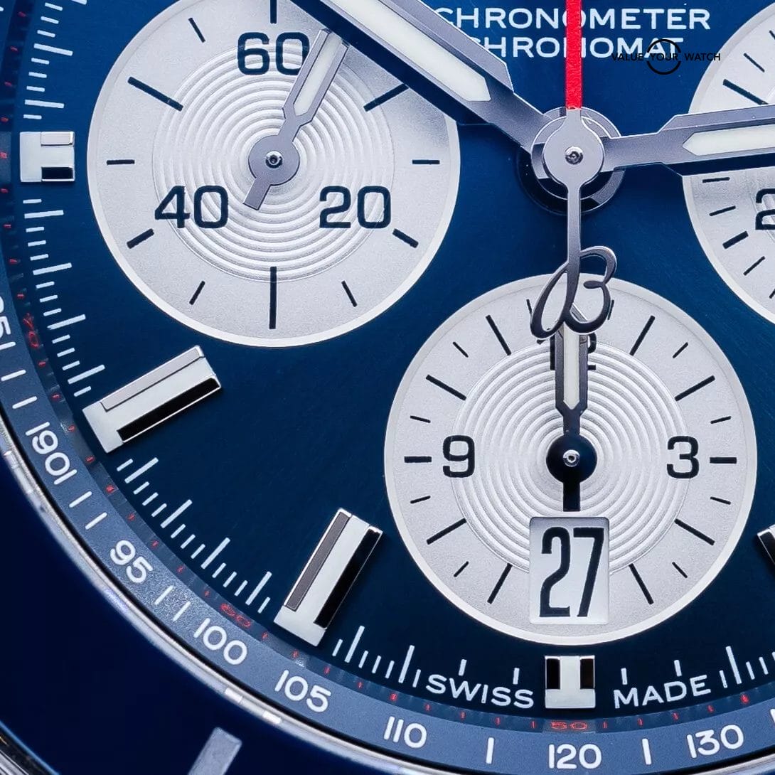 Breitling Super Chronomat B01 44 Blue Dial 44mm Chronograph AB0136 - 2023 - Image 11