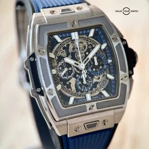 Hublot Spirit of Big Bang 42mm Titanium Blue – Warranty till 2027 – Full Set