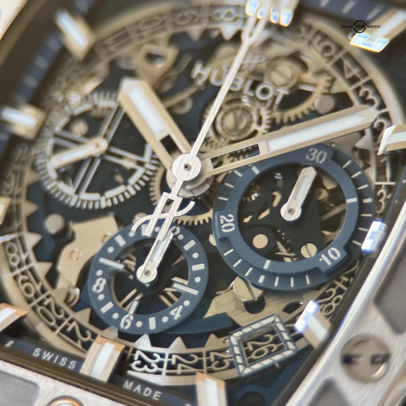 Hublot Spirit of Big Bang 42mm Titanium Blue - Warranty till 2027 - Full Set - Image 14