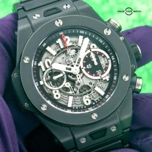 Hublot Big Bang Unico Black Magic Bracelet Ceramic Skeleton 45mm- 411.CI.1170.CI