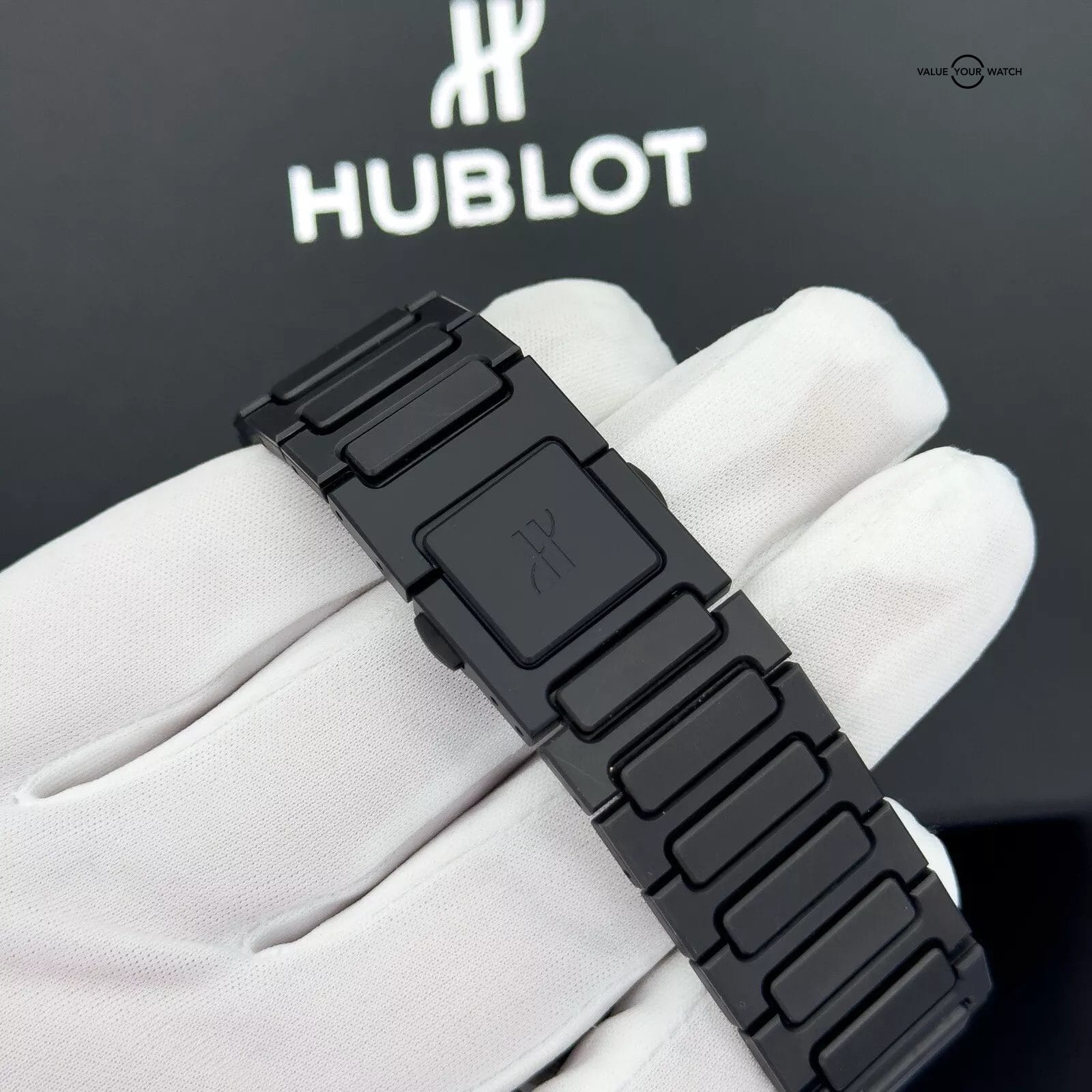 Hublot Big Bang Unico Black Magic Bracelet Ceramic Skeleton 45mm- 411.CI.1170.CI - Image 7