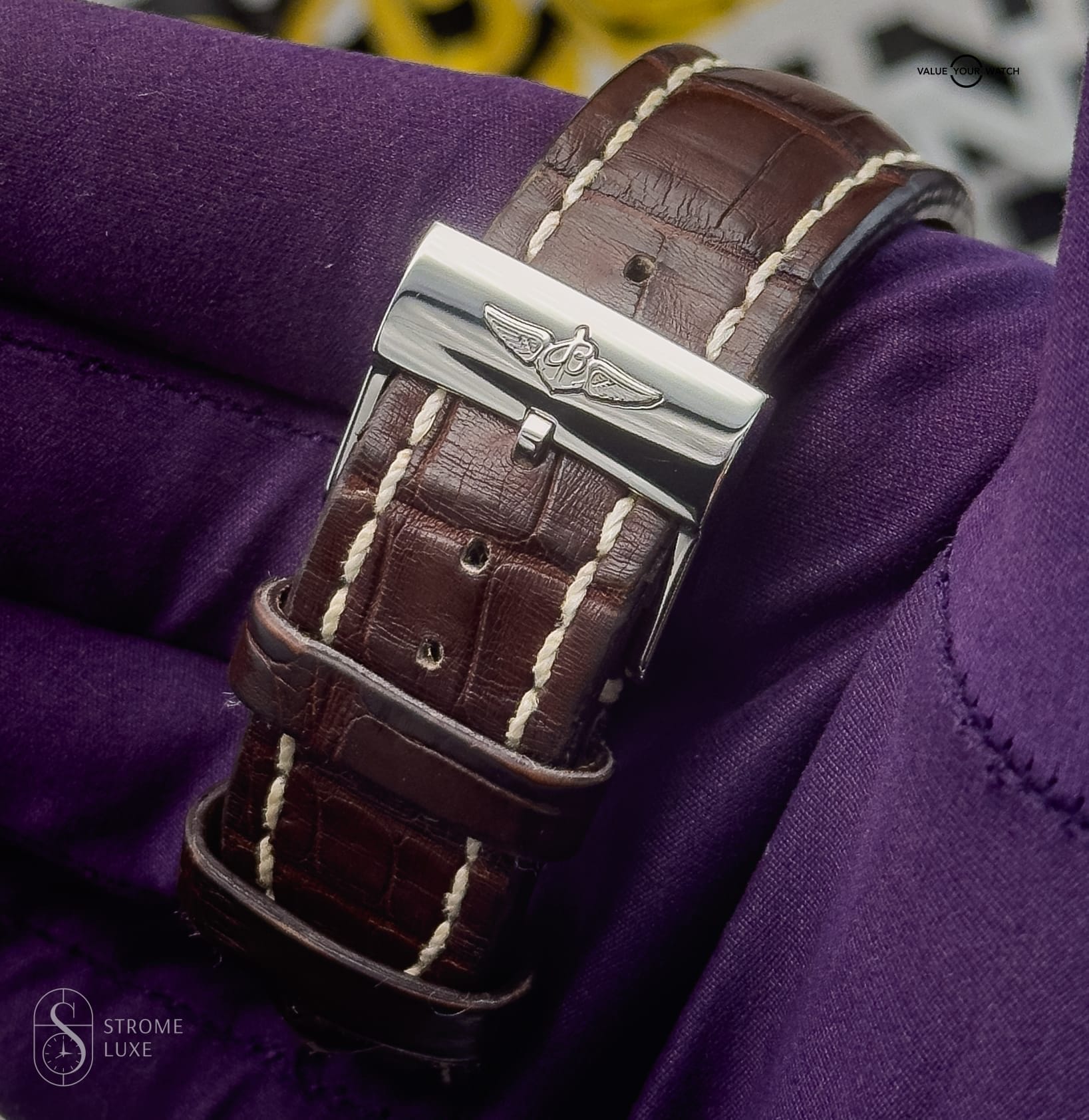 Breitling Navitimer 43 B01 AB0121211G1P1 Panda Dial on Brown Leather bracelet Full Set w/ Warranty! - Image 14