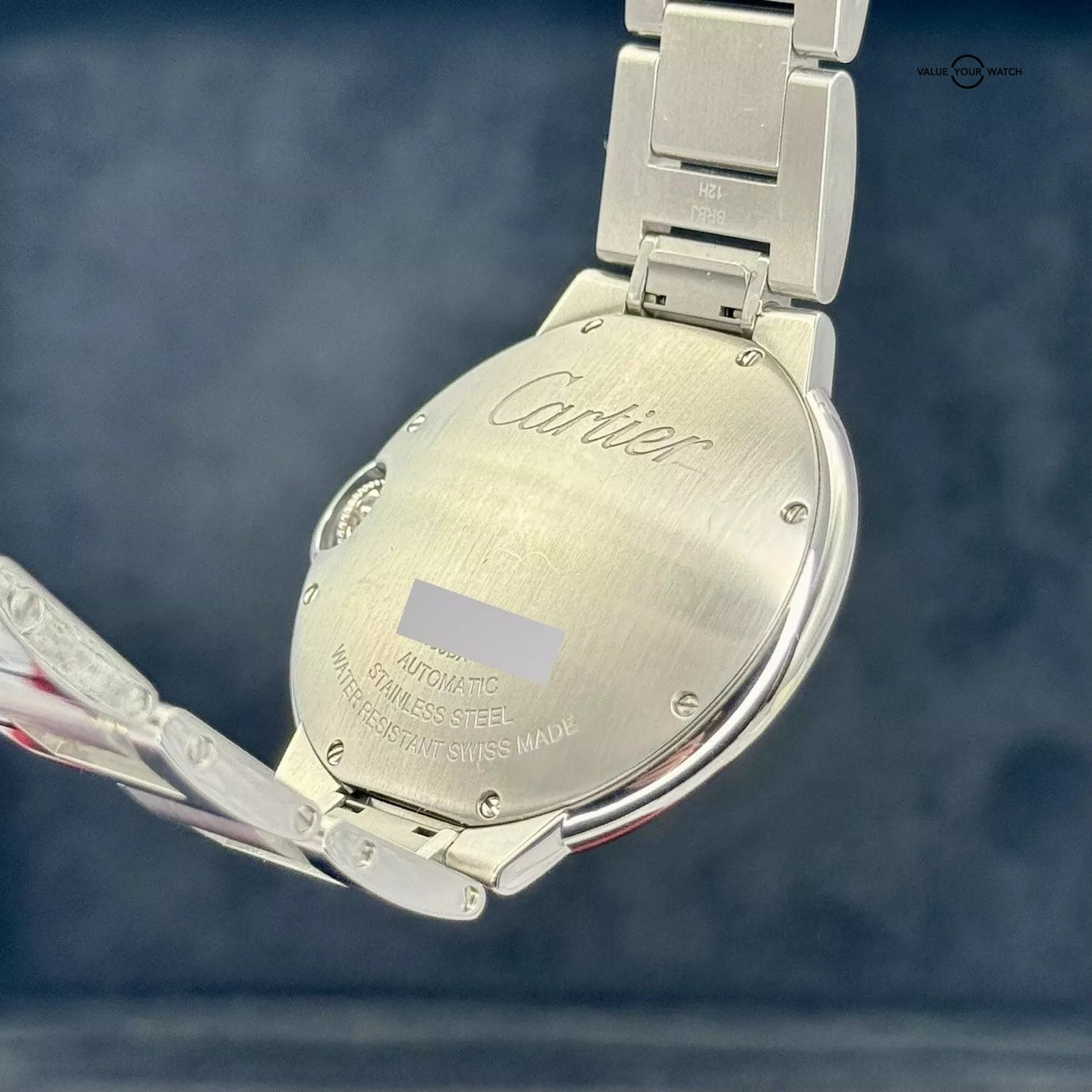 2022 Cartier Ballon Bleu 40mm Blue Dial Roman Numberals - WSBB0061 - B&Ps! - Image 2