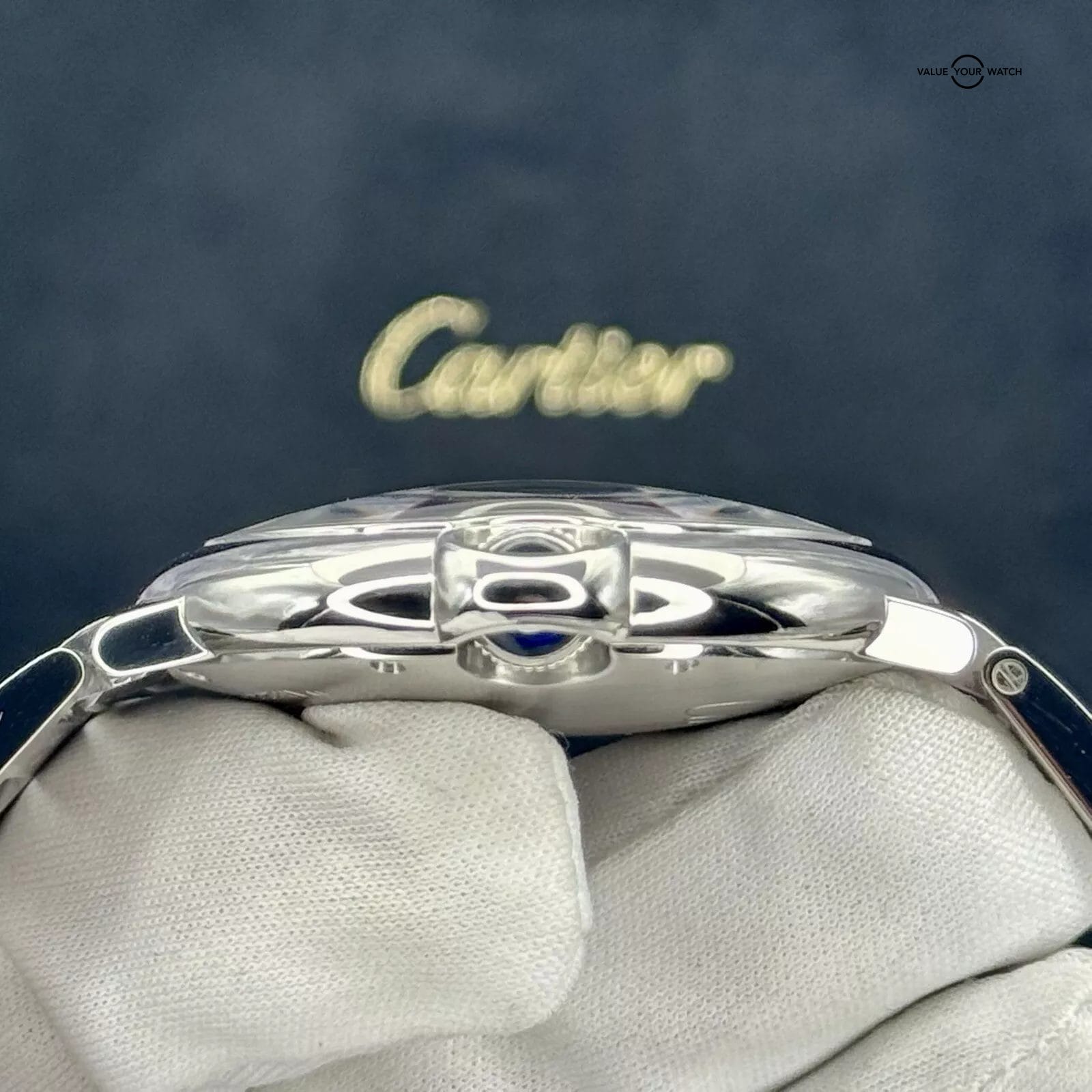 2022 Cartier Ballon Bleu 40mm Blue Dial Roman Numberals - WSBB0061 - B&Ps! - Image 7