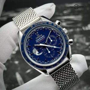 Omega Speedmaster Moonwatch Apollo 17 45th – 311.30.42.30.03.001 Blue Complete