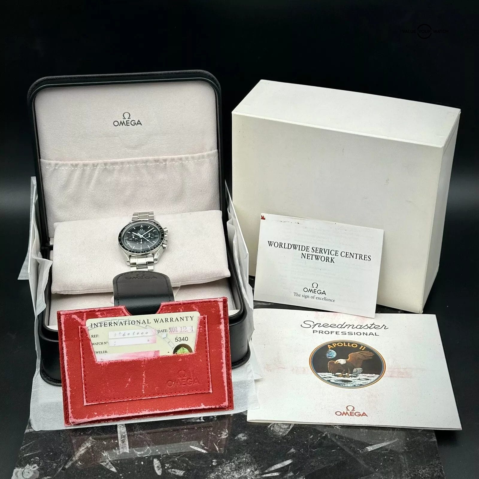 Omega Speedmaster Moonwatch Apollo 11 30th Anniversary 3560.50.00 42mm Complete - Image 7