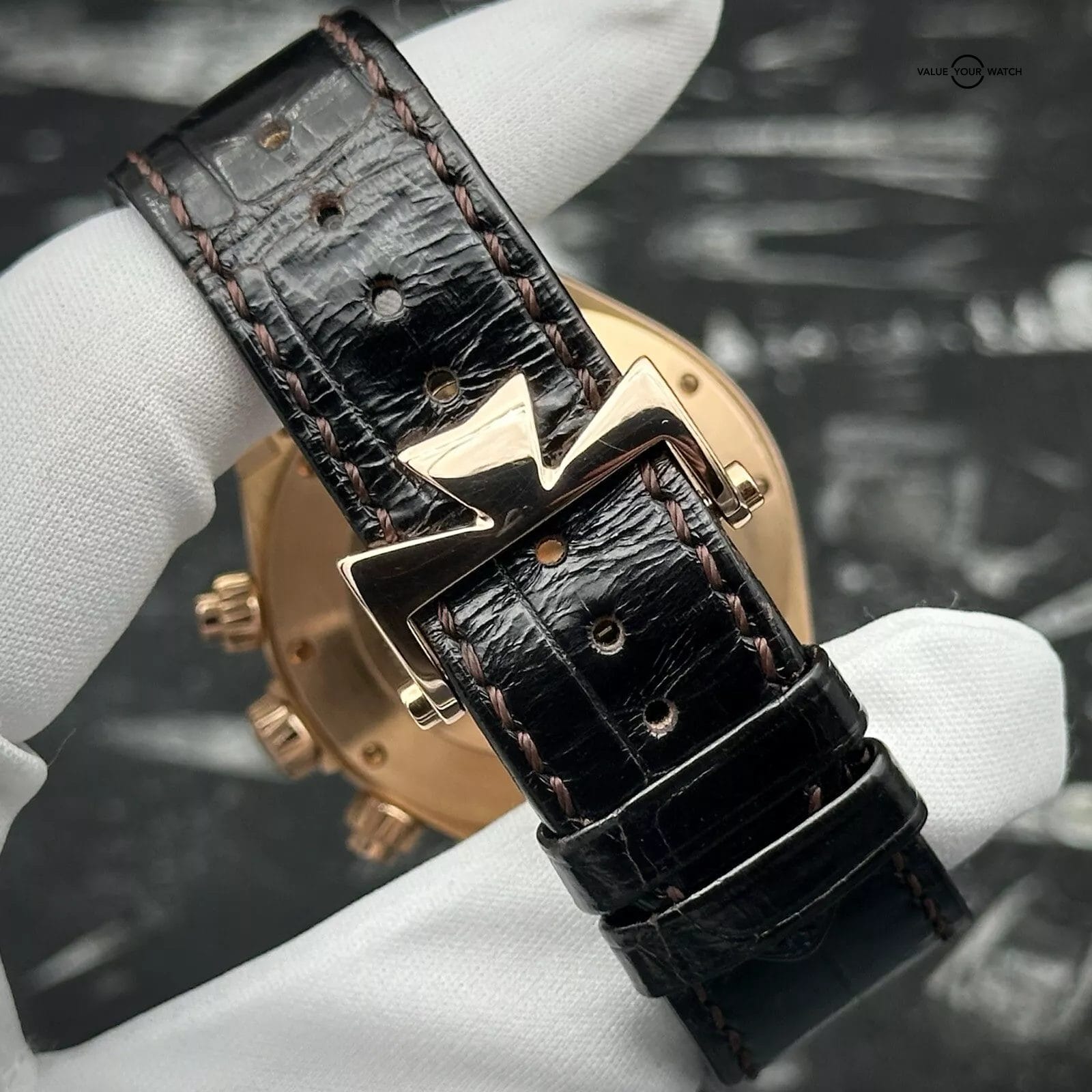 Vacheron Constantin Overseas Chronograph Rose Gold 49150/000R-9338 - Image 7