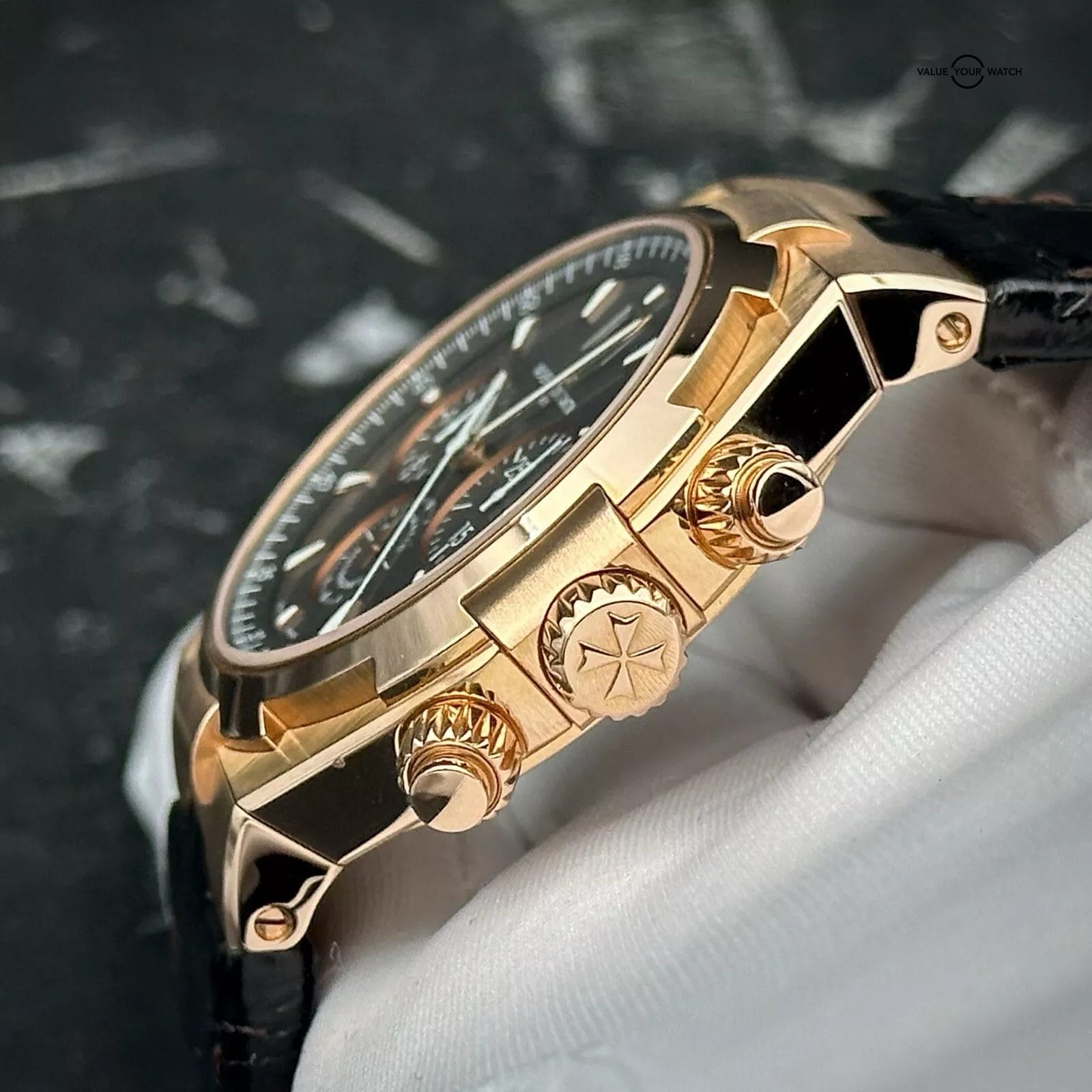 Vacheron Constantin Overseas Chronograph Rose Gold 49150/000R-9338 - Image 10