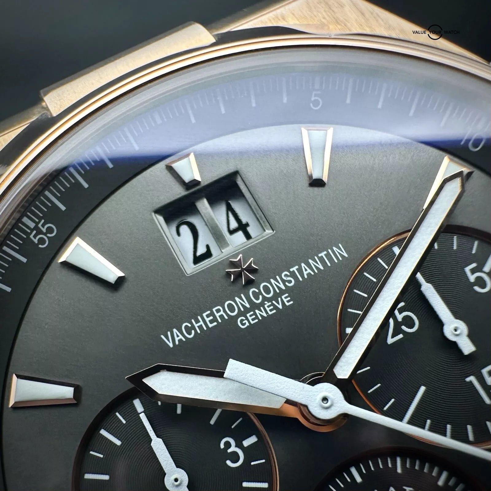 Vacheron Constantin Overseas Chronograph Rose Gold 49150/000R-9338 - Image 12