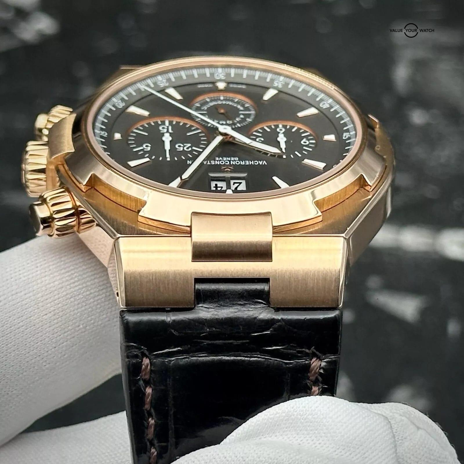 Vacheron Constantin Overseas Chronograph Rose Gold 49150/000R-9338 - Image 14