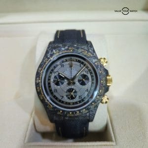 2022 DiW (Designa Individual Watches) Rolex Daytona Avia Grey NTPT Carbon – Authentication Report & Watch Certificate Included – Price Negotiation Welcomed