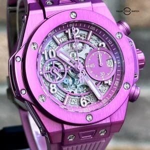 Hublot Big Bang Unico Summer Purple – 1 of 200 Limited – Full Collector’s Set