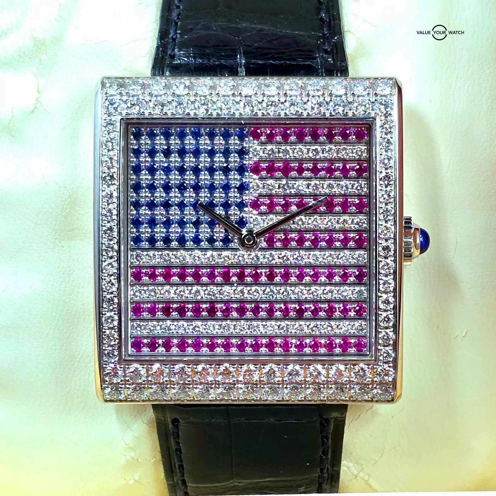 Corum Buckingham United We Stand in white gold, American Flag automatic - Image 4