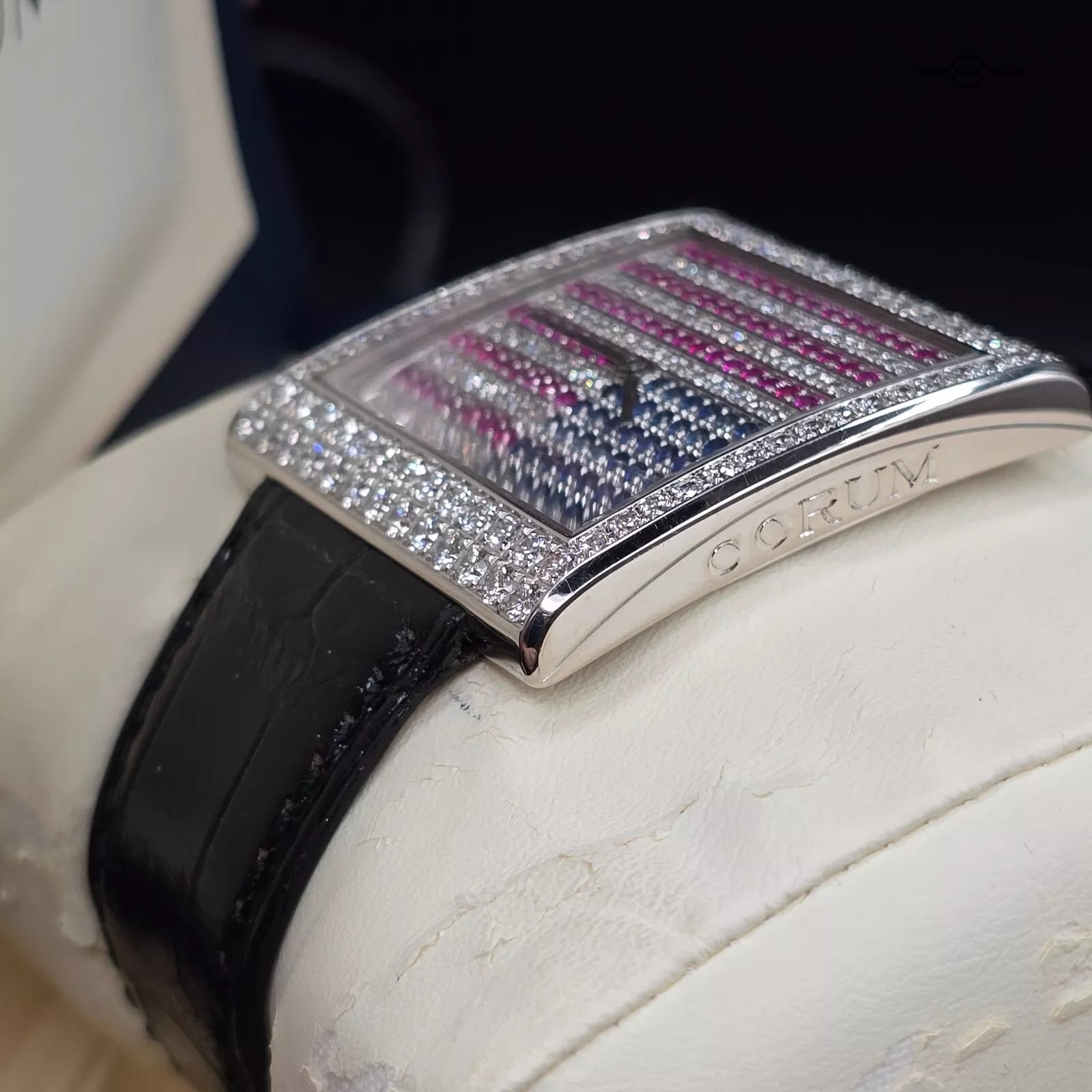 Corum Buckingham United We Stand in white gold, American Flag automatic - Image 8