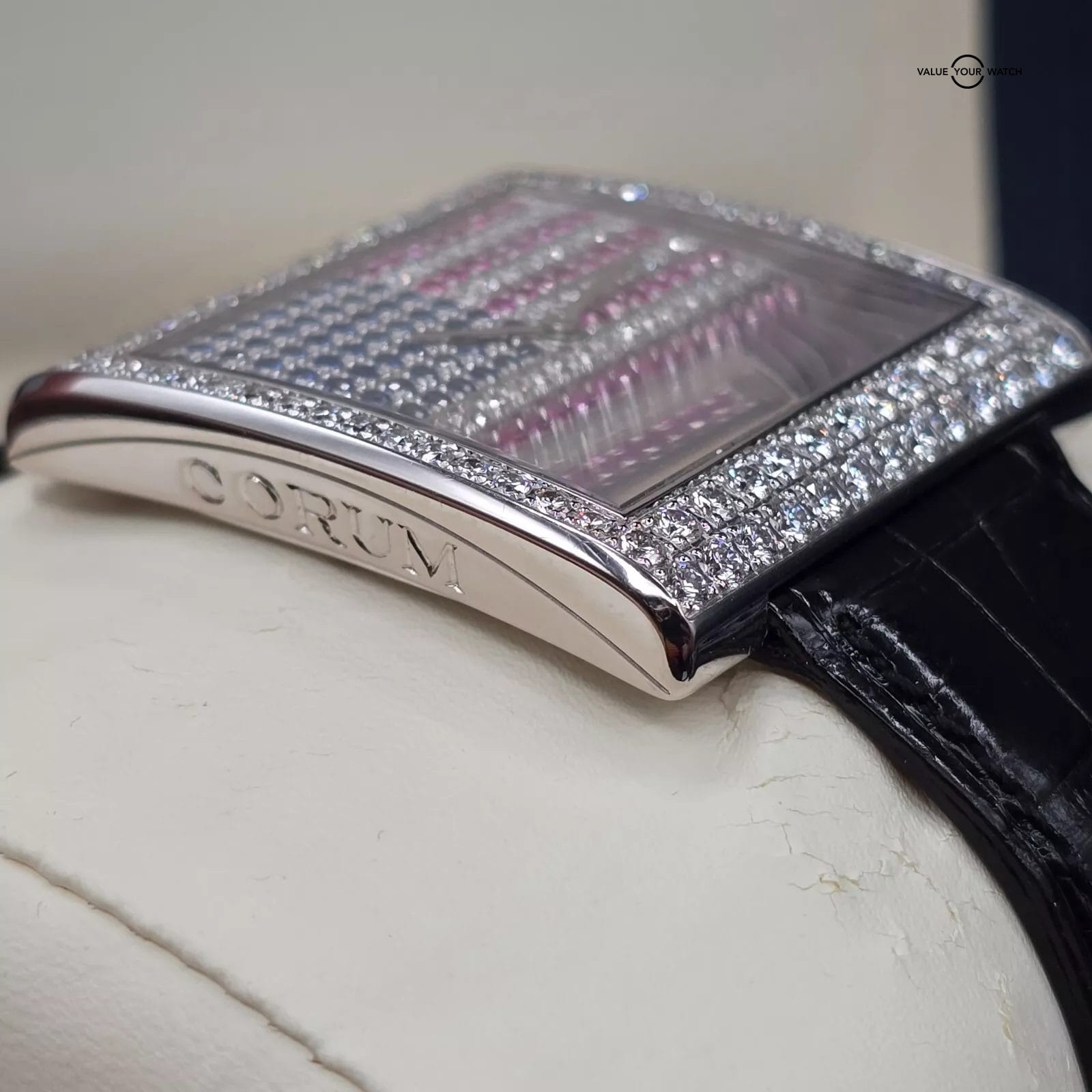 Corum Buckingham United We Stand in white gold, American Flag automatic - Image 11