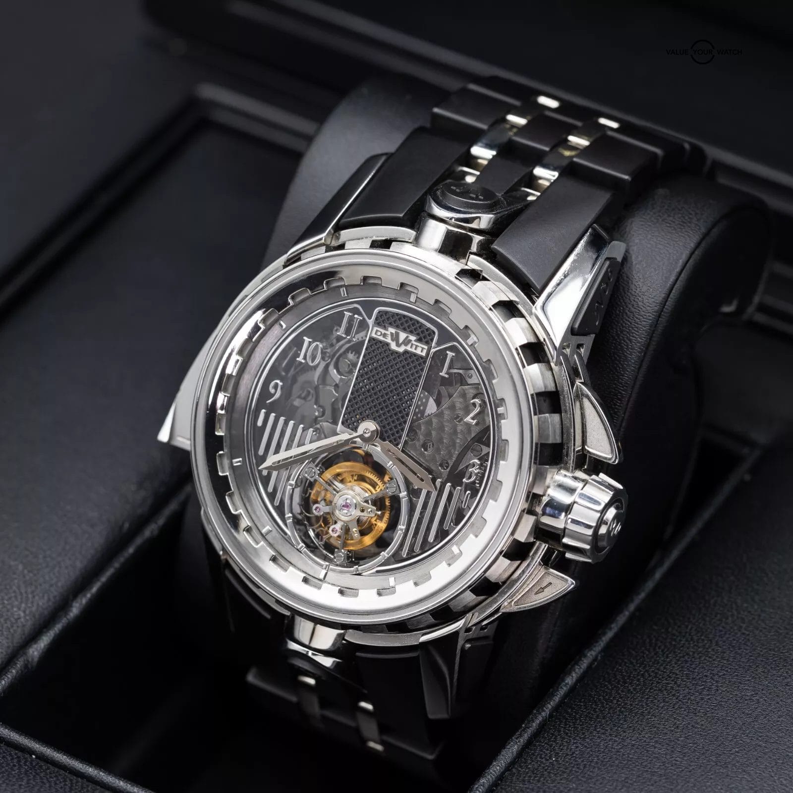 DeWitt Academia Antipode Tourbillon GMT Minute Repeater, Titanium case, 1 of 25! - Image 3