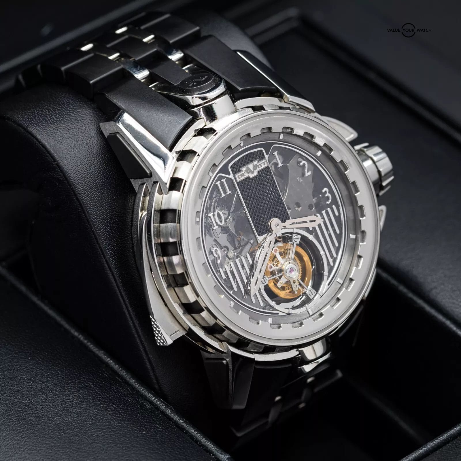 DeWitt Academia Antipode Tourbillon GMT Minute Repeater, Titanium case, 1 of 25! - Image 4