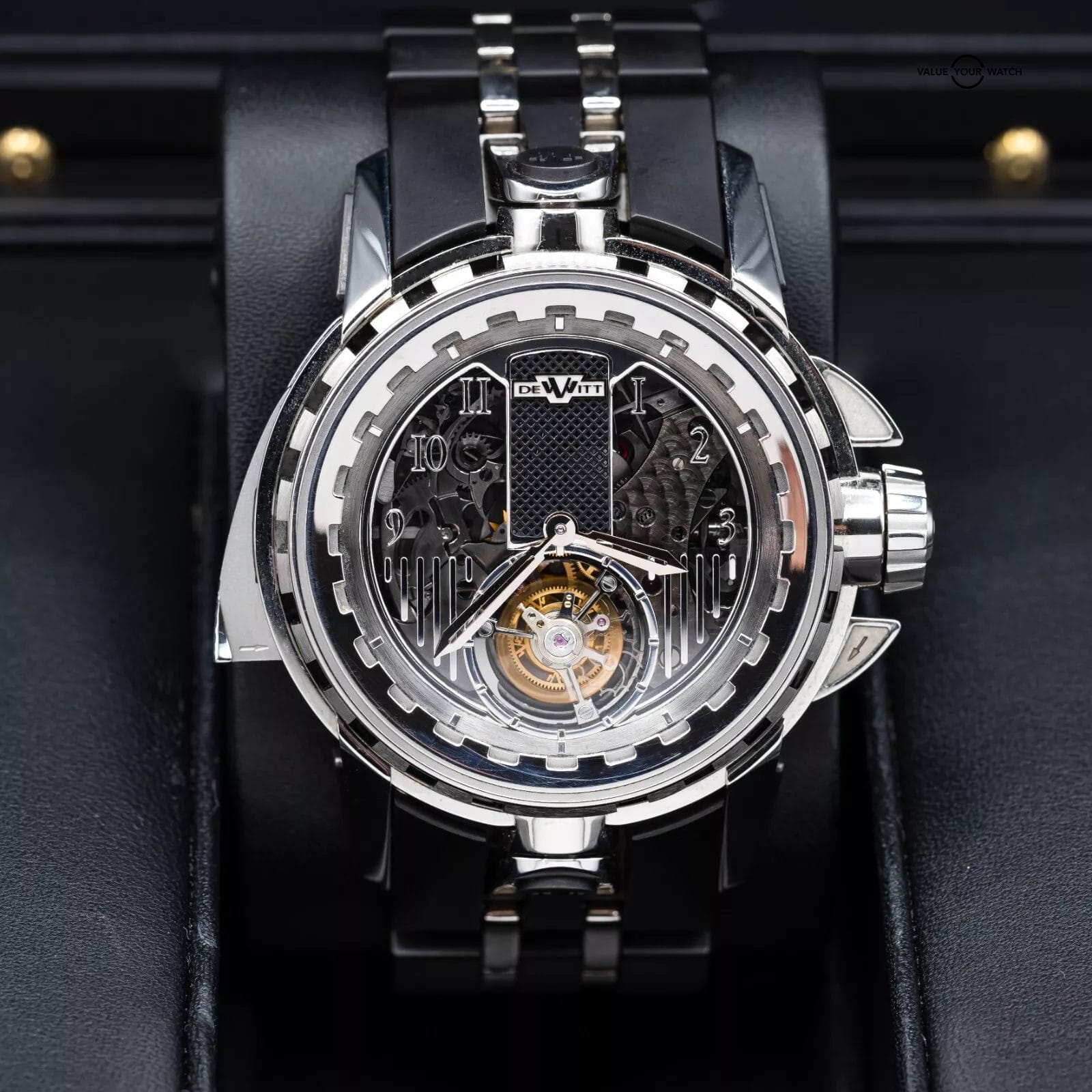 DeWitt Academia Antipode Tourbillon GMT Minute Repeater, Titanium case, 1 of 25! - Image 5