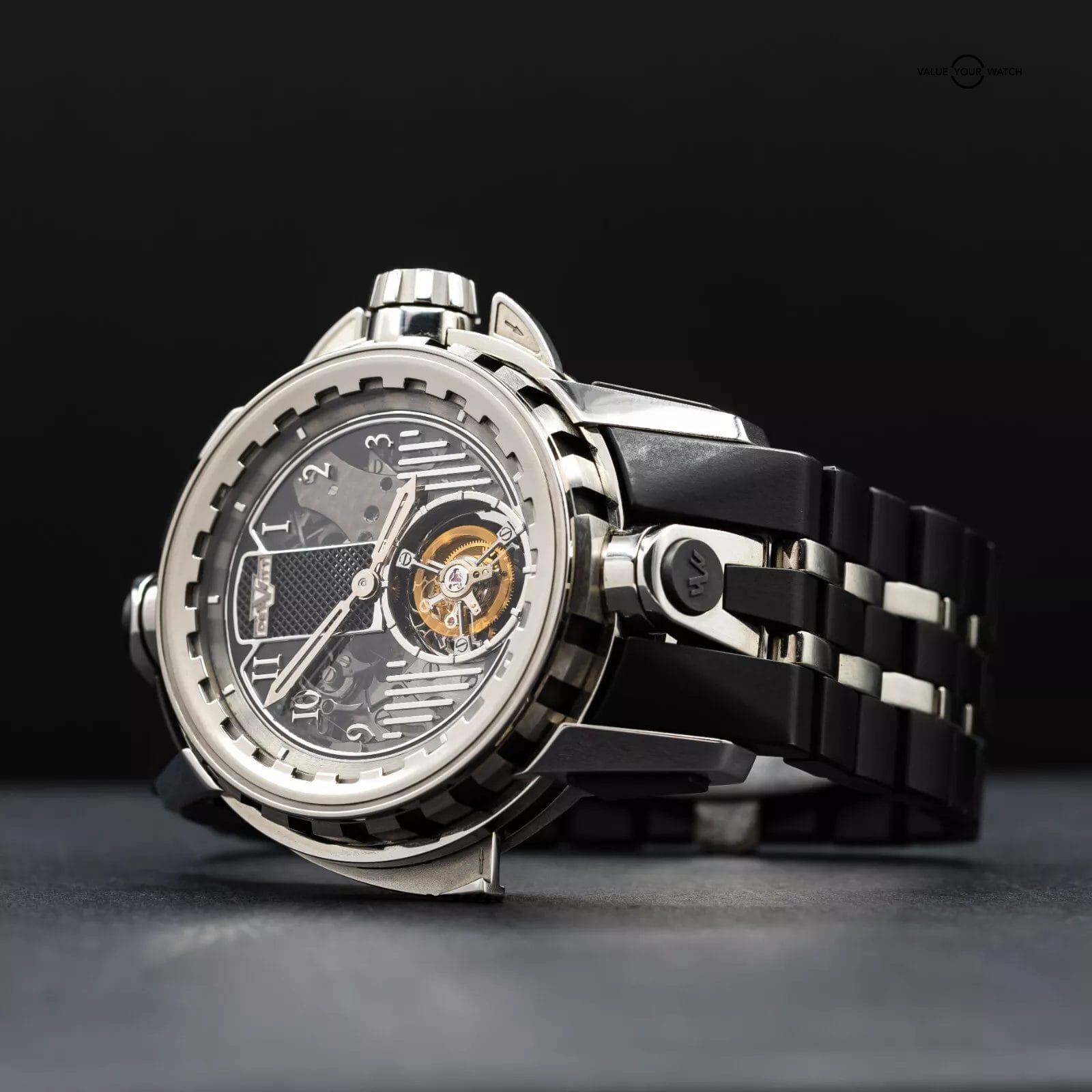 DeWitt Academia Antipode Tourbillon GMT Minute Repeater, Titanium case, 1 of 25! - Image 6