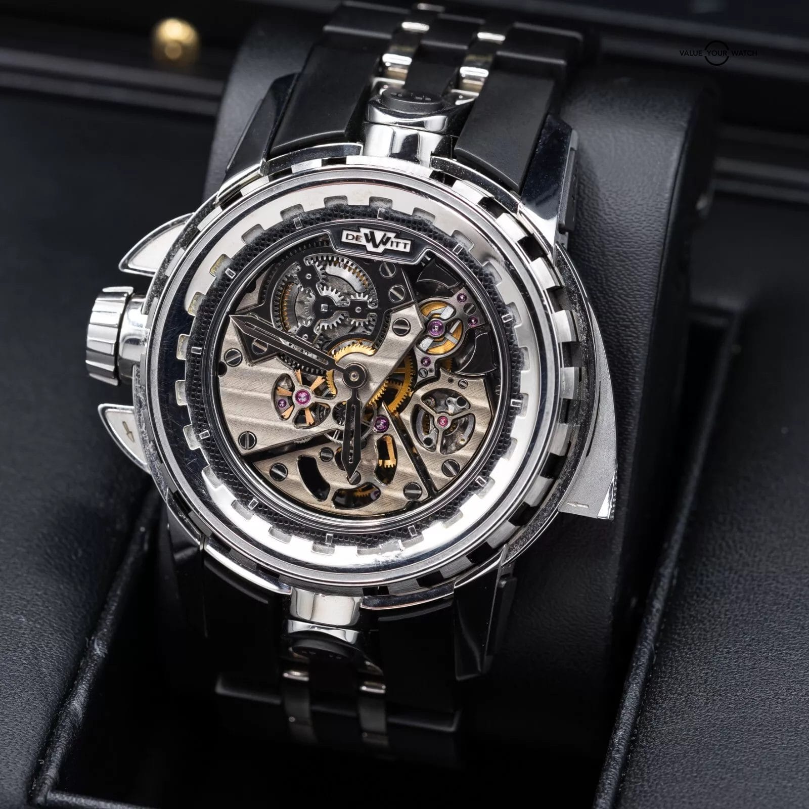 DeWitt Academia Antipode Tourbillon GMT Minute Repeater, Titanium case, 1 of 25!
