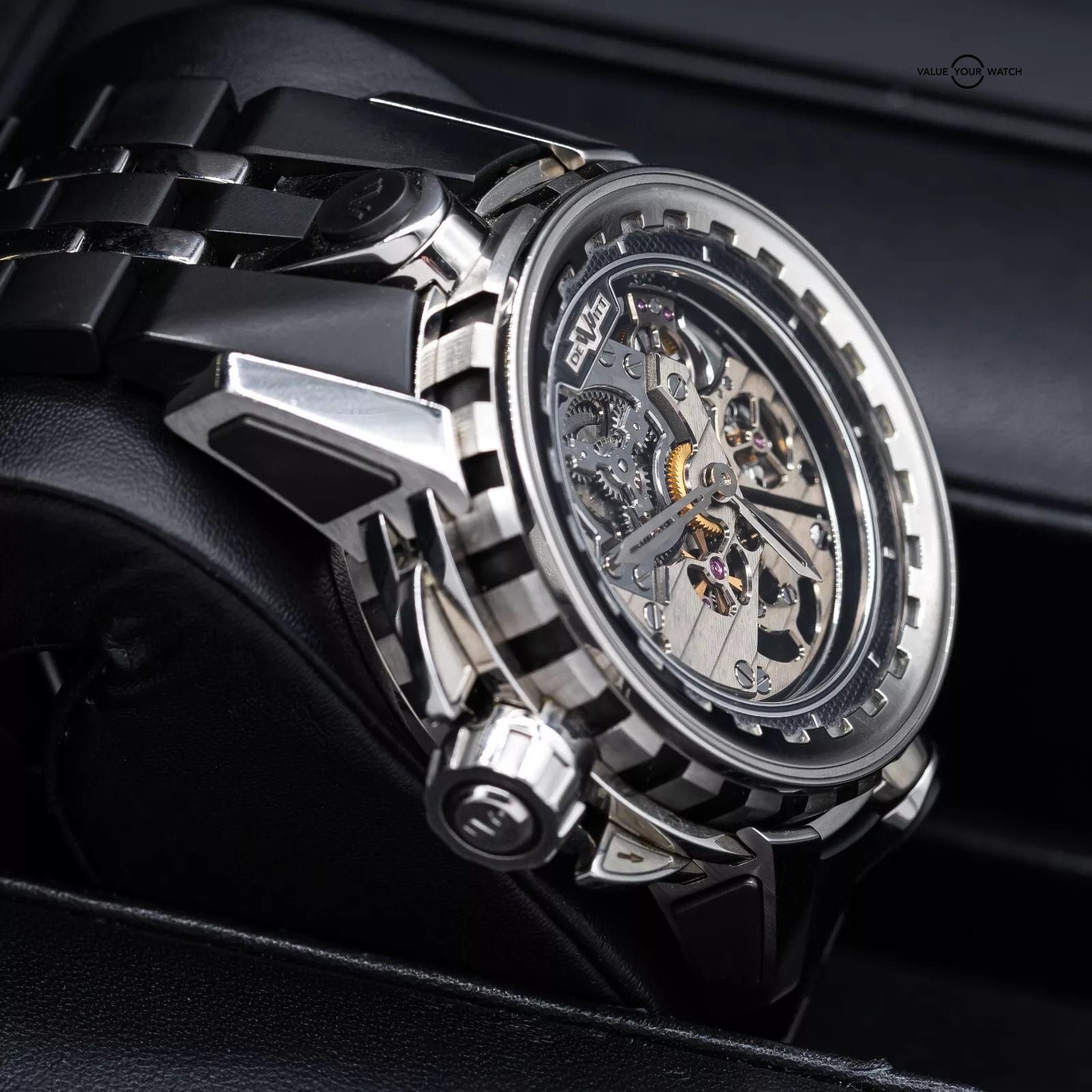 DeWitt Academia Antipode Tourbillon GMT Minute Repeater, Titanium case, 1 of 25! - Image 13