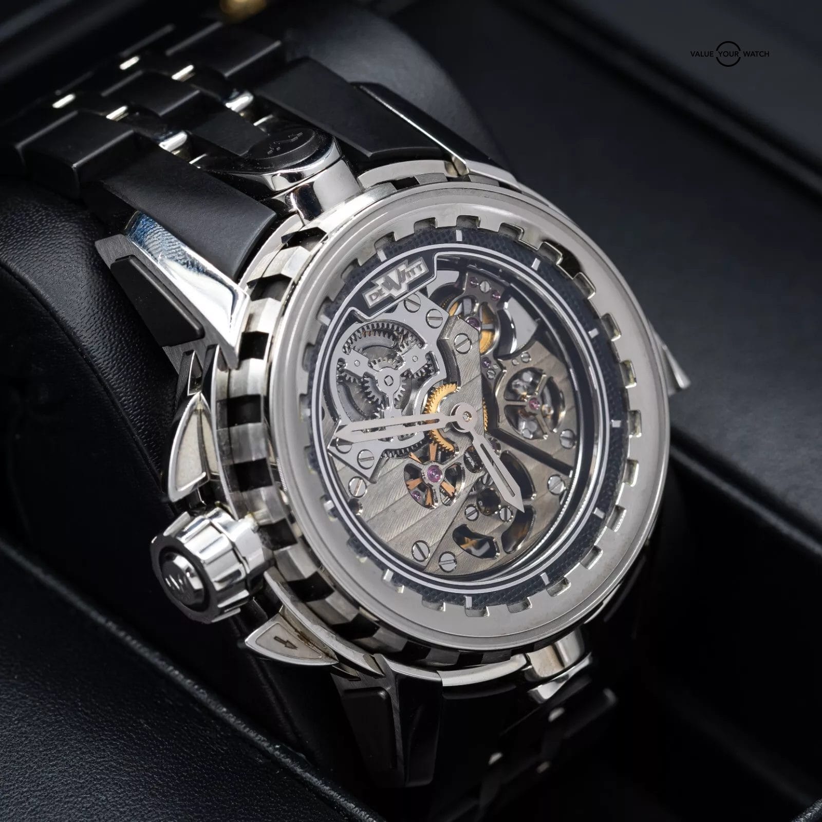 DeWitt Academia Antipode Tourbillon GMT Minute Repeater, Titanium case, 1 of 25! - Image 14