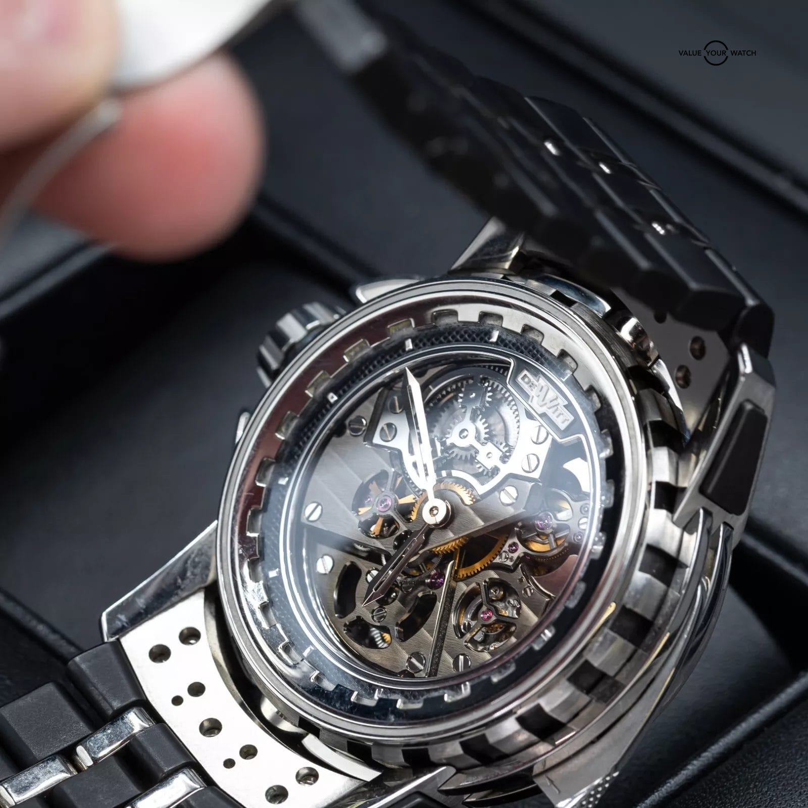 DeWitt Academia Antipode Tourbillon GMT Minute Repeater, Titanium case, 1 of 25! - Image 15