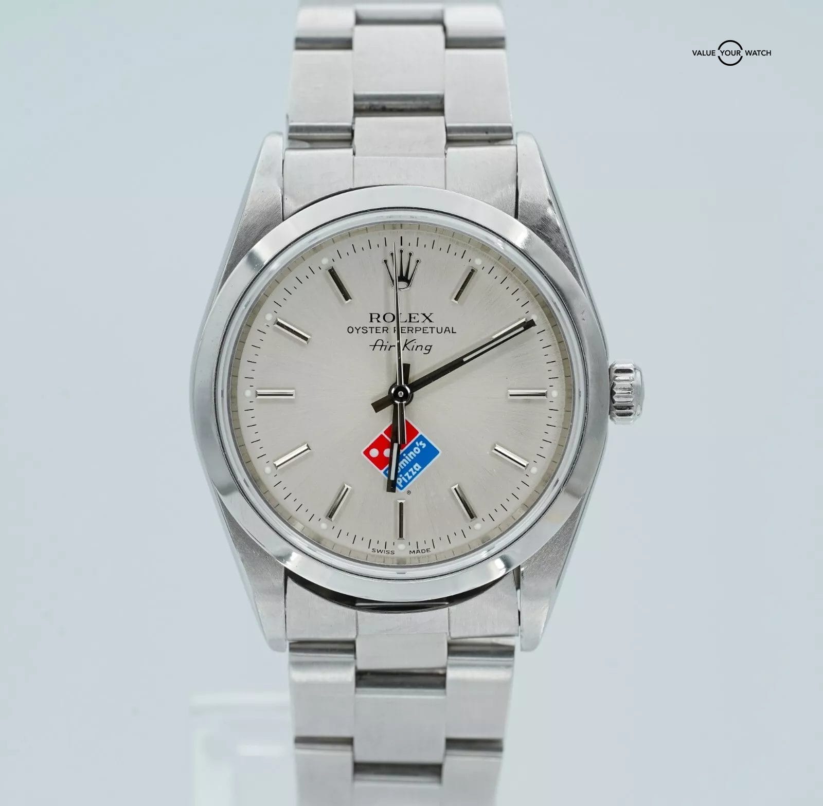 Rolex Air-King 14000 Dominos Dial Boxes/Papers! - Image 14