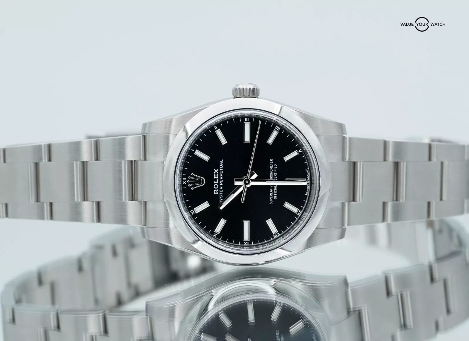 2024 Rolex Oyster Perpetual 34mm 124200 Black Dial Stainless Steel BOXES/PAPERS! - Image 13