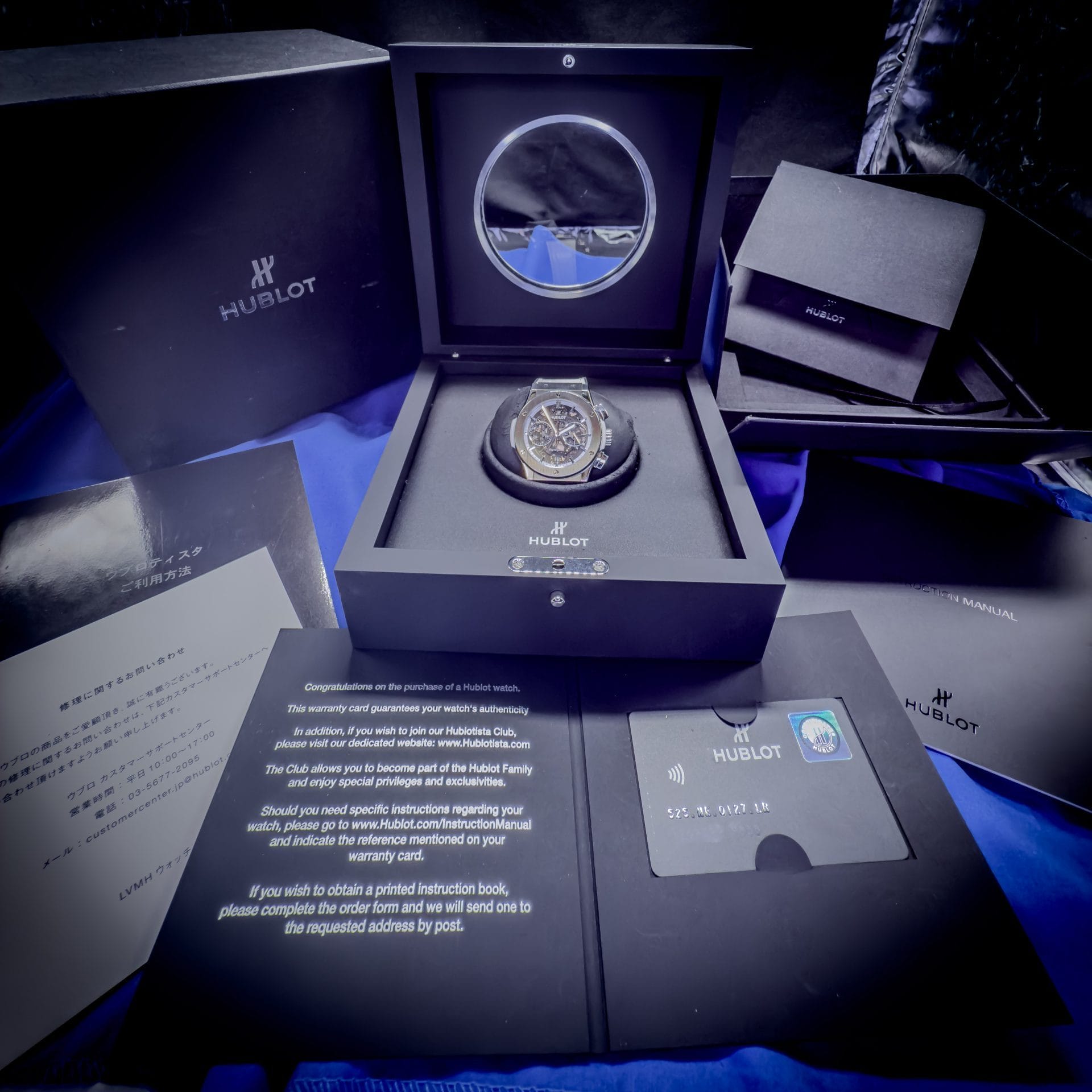 Hublot Classic Fusion Aerofusion Chronograph All White Japan Edition 525.NE.0127.LR 45mm Automatic Sapphire Dial - Image 2