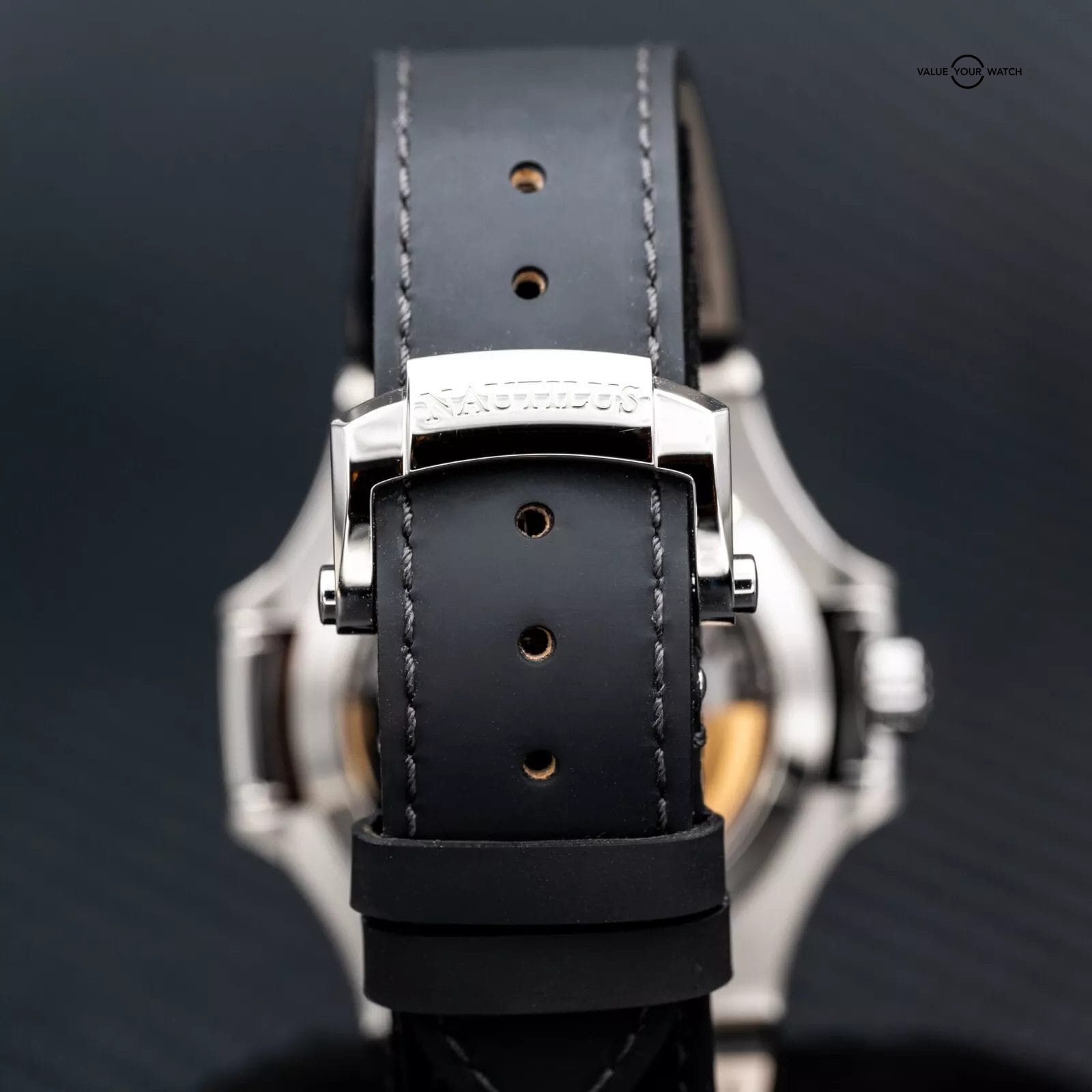 NEW 2024 Patek Philippe Nautilus 5726A-001 Annual Calendar Black Dial - 2 STRAPS - Image 2