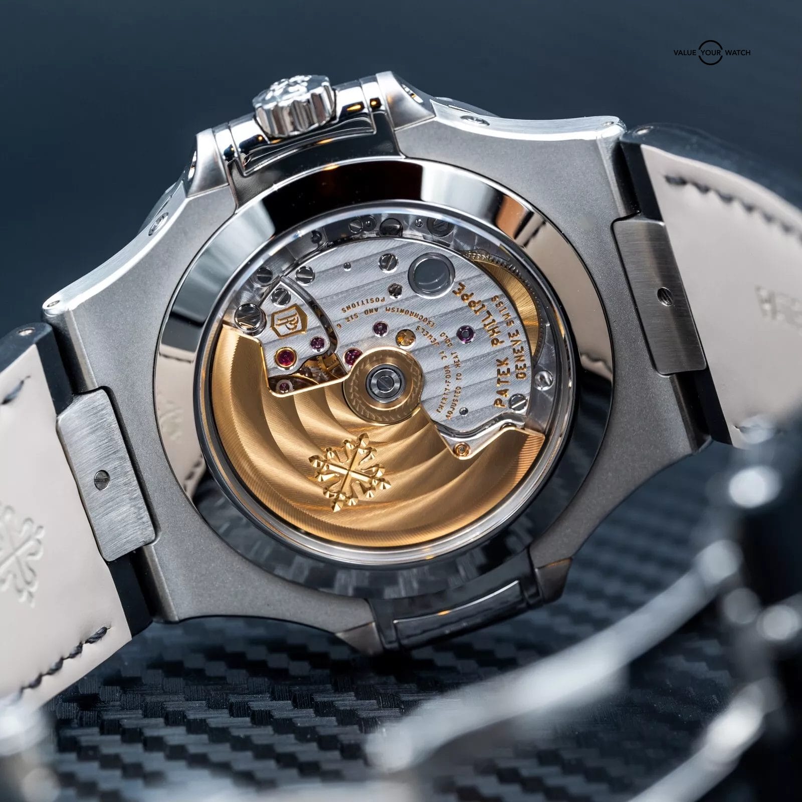 NEW 2024 Patek Philippe Nautilus 5726A-001 Annual Calendar Black Dial - 2 STRAPS - Image 3