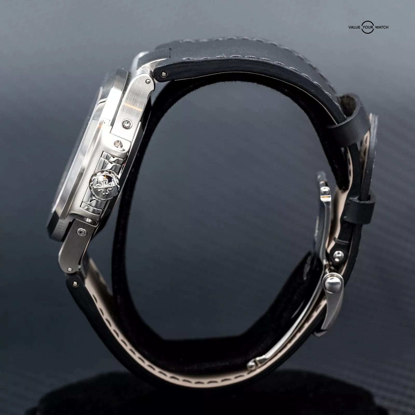 NEW 2024 Patek Philippe Nautilus 5726A-001 Annual Calendar Black Dial - 2 STRAPS - Image 4