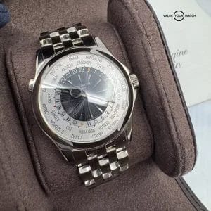 2017 MINT with Papers World Time 18k White Gold on Bracelet 5130/1G-011 Travel