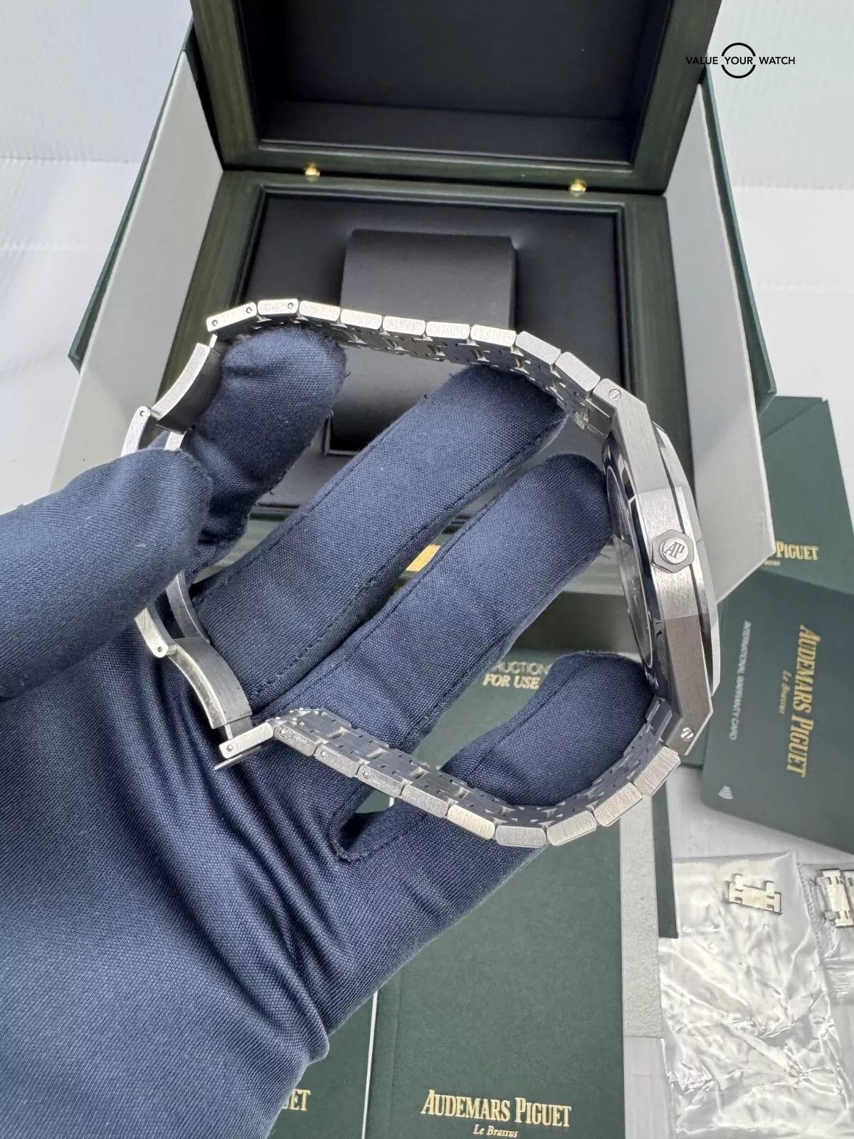 2022 Unworn 50th 39 Skeleton USA in STOCK Royal Oak "Jumbo" Extra-Thin Squelette - Image 6